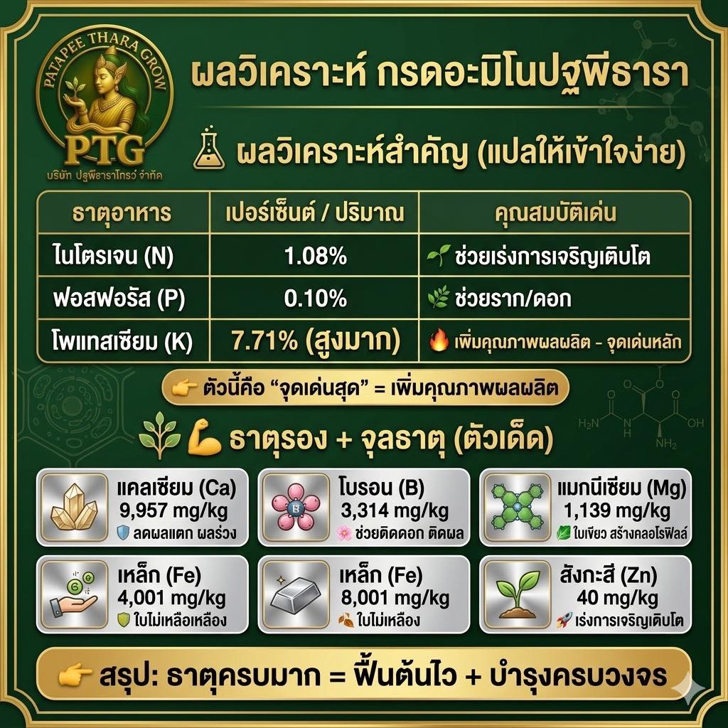 ปุ๋ยทุเรียนดกมาก